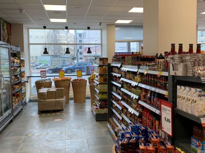 VVN-teamet utförde leverans av handelsutrustning och monteringsarbeten i den nya butiken i butikskedjan "TOP" i Riga.7